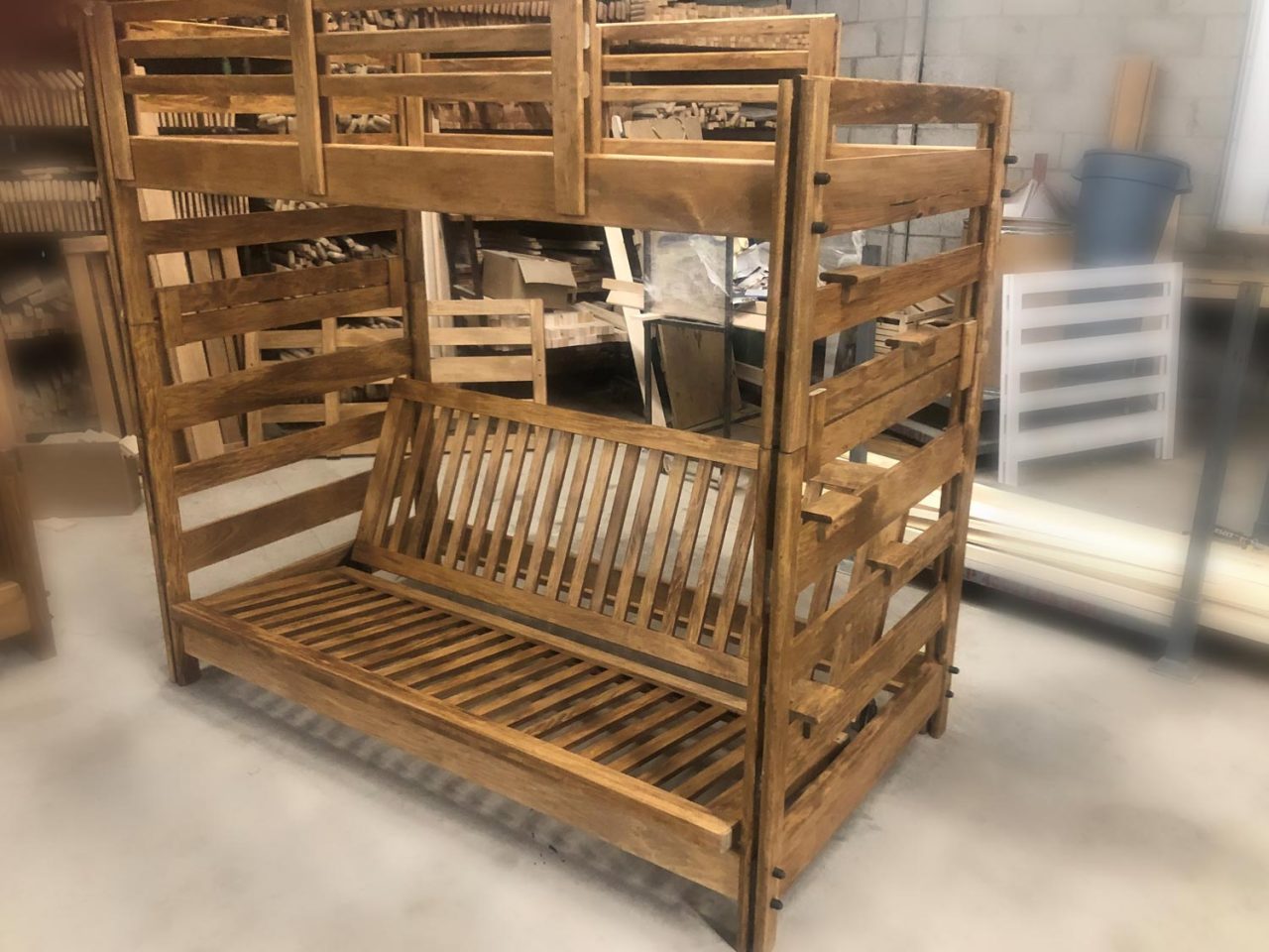 Bunkie Bed Single Top Double Sleeper Sofa Bottom Bunk Bed Shack