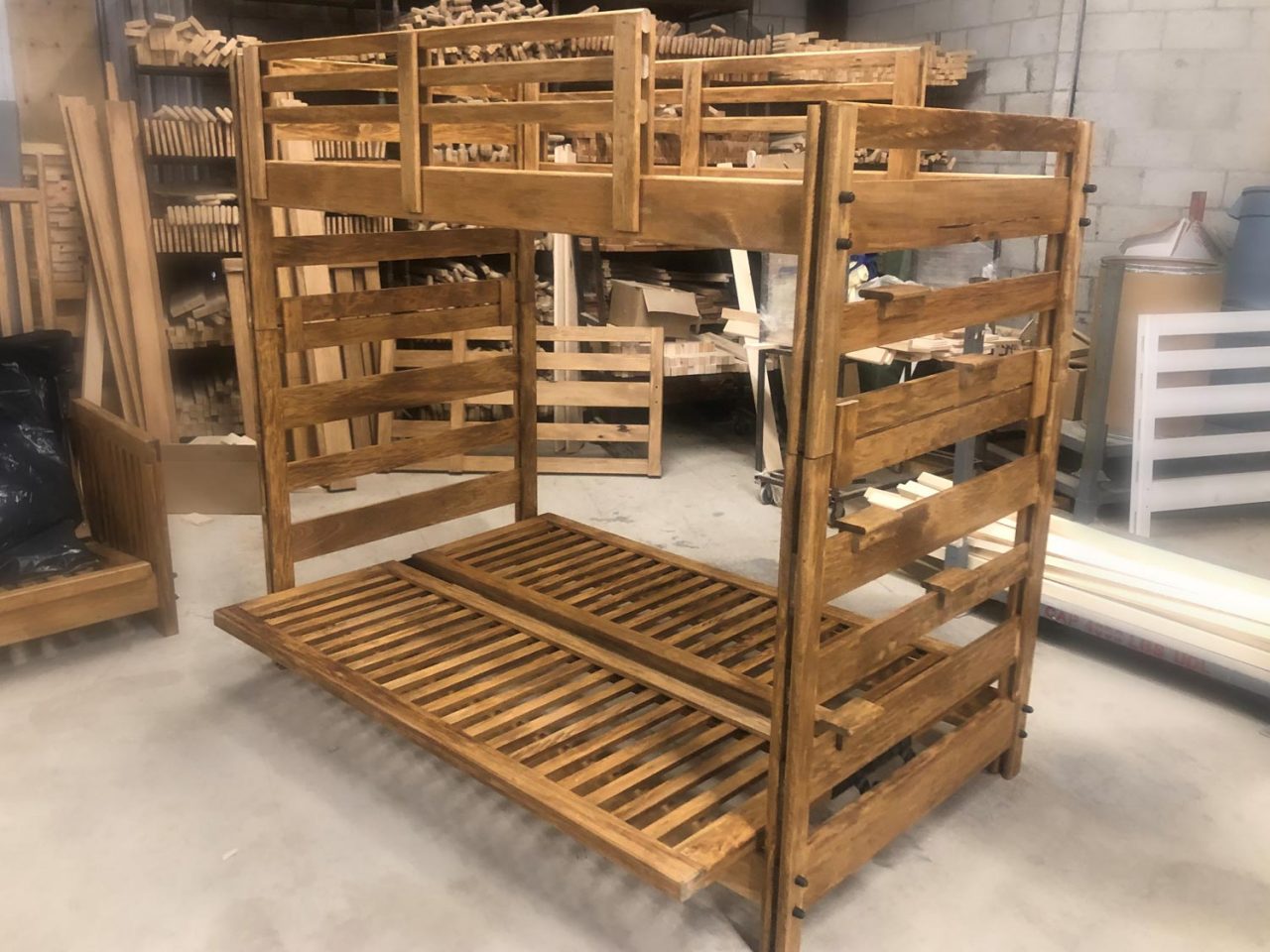 Bunkie Bed Single Top Double Sleeper Sofa Bottom Bunk Bed Shack